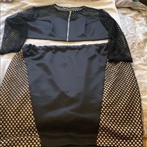 Plus Size Monif C 2 piece skirt set